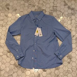 Southern Tide Kids Blue Button Down Shirt